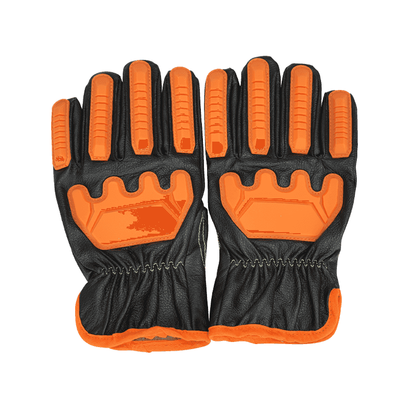 Water Repellent Arc Protection Anti-impact cowhide Gloves