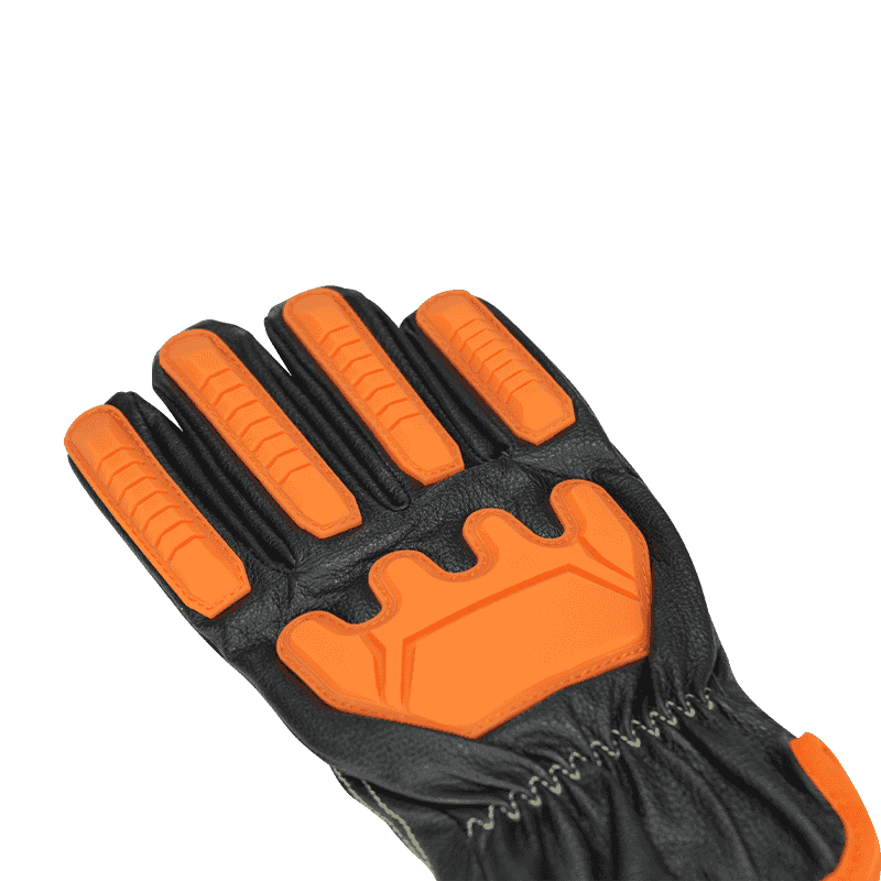 Water Repellent Arc Protection Anti-impact cowhide Gloves
