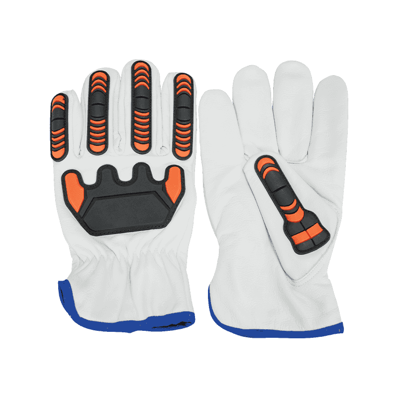 Anti-impact Cut-resistant Cowhide Leather Gloves