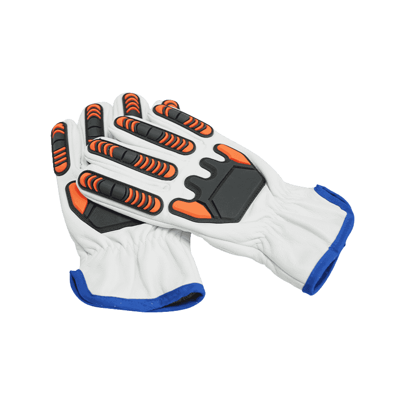 Anti-impact Cut-resistant Cowhide Leather Gloves