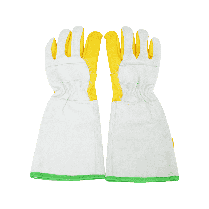 Lengthened Cowhide Leather Welding Gloves