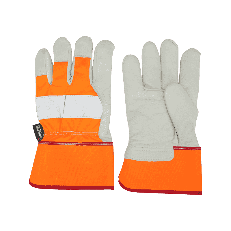 Cow Grain Leather Work Gloves