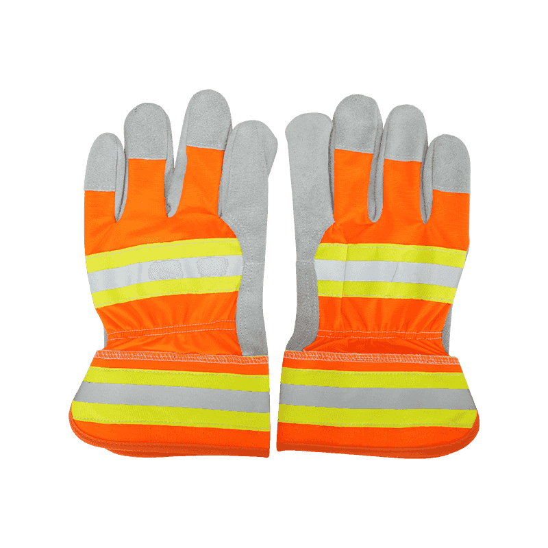 Cow Split Leather Work Gloves