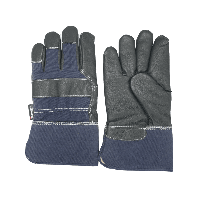 Cow Grain Leather Work Gloves