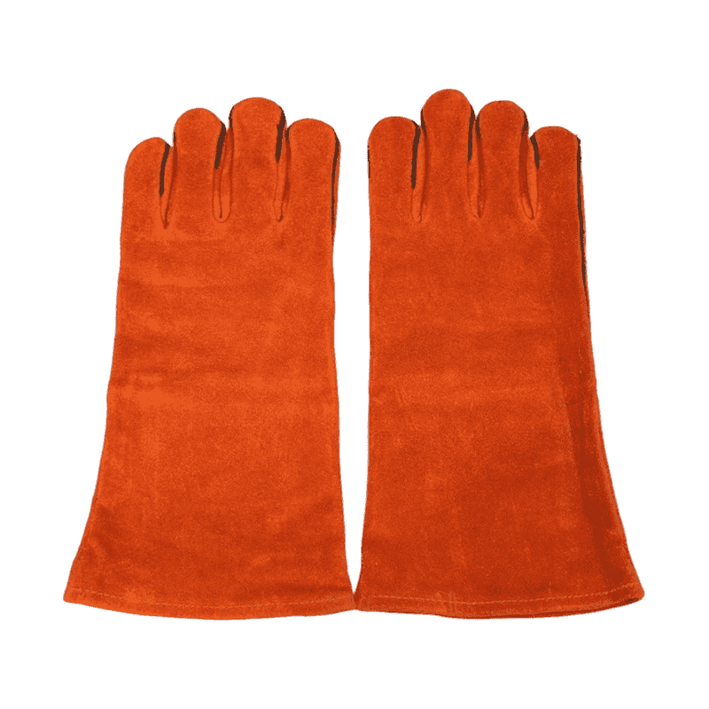 Cotton-Lined Two-Layer Cowhide Welding Gloves Cotton-Lined Two-Layer Cowhide Welding Gloves